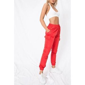 Superdown Aritzia Red Missy Jogger Pants